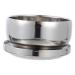 FRCOLOR 1STK SHORT FOOL SCHAL Razor shell with lid hair care cup of razor foam container Rocking shell made of stainless steel shaving soap rustproof steel man soup bowl shaving 11x5.5cm silver