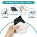 ACWOO 8pcs Heel Grips - Strong Adhesive 10mm Heel Cushion Inserts for Comfort - Anti-Blister Shoe Liners for Women and Men - Buy Online on GoSupps.com