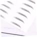 BIUDECO 4 Sheets Pairs Eyebrow Sticker Eyebrow Makeup Tools Eyebrows for Women Eyebrow Waterproof Black - Buy Online on GoSupps.com