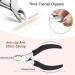 10 Piece Professional Toenail Pliers Set Super Sharp High-Quality Stainless Steel Toenails Pedicure Set for Thick Ingrown Hard Toenails Paronychia Onychomycosis Nail Fungus Black - Buy Online on GoSupps.com