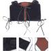 Buy Cardboard Moxibustion Box with Fabric Cover - Practical Sieve Filter & Moxa Holder for Neck & Shoulders - Moxibustion Tools for Effective Therapy - Buy Online on GoSupps.com