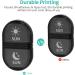 Fullicon 2 Times a Day Portable Pill Box Organiser - 7 Day, Large Compartments - Black - Buy Online on GoSupps.com