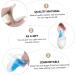 NOLITOY Arch Support Inserts - 4 Pairs Gel Cushions for High Heels & High Arches - Ball of Foot Pads - 9.7x5.8cm - Buy Online on GoSupps.com