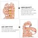 GOOHOCHY Funny Party 1pc Scorpion Single Braces Rose Gold Decor Rapper Teeth Grill Accessories 14k Gilded Set Golden 2X1cm - Buy Online on GoSupps.com