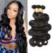 Yahmgc Hair 10A Body Wave 3 Bundles 100% Unprocessed Body Wave Human Hair Bundle 202224 Natural Color Virgin Body Weave Hair Remy Brazilian Body Wave Bundles hair extension 20 22 24 body wave 3 bundles