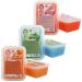 Kosmetex Paraffin Bath Mix Package Peach Aloe Vera Pink Rose Fragrance Paraffin Wax with Lower Melting Point 6x 500ml Mix Package 1