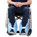 Heel Pillow Pad for Foot Support | Pain Relief Boot Protector Cushion - Blue - Buy Online on GoSupps.com