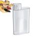 Fukamou Laundry Detergent Dispensers Laundry Detergent Storage Container | Large Capacity Fabric Softener Container Organizer for Washing Powder and Detergent
