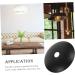 Artibetter 6pcs Chandelier Base Tray Lampara De Escritorio Led Vintage Lamp Metal Lamp Cover Desk Lamp Gasket Black 5X5X2CM - Buy Online on GoSupps.com