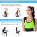 Thoracic Back Brace Posture Corrector - Magnetic Support for Neck Shoulder Upper and Lower Back Pain Relief - Fully Adjustable Belt - Black Large - Buy Online on GoSupps.com