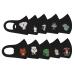 riou 10 pcs Children's Mouth and Nose Protection Washable Reusable Cotton Breathable Dustproof Neckerchief for Boys and Girls