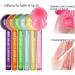 6 Pack Lollipop Color Changing Lipstick Long Lasting Nutritious Plumping Lip Balm Clear Moisturizing Exfoliating Nourishing Lip Scrub Germ Oil Lip Moisturizer - Buy Online on GoSupps.com