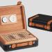 Cigar Box Humidors Barware Cigar Box Leather Cigar Box Portable Cigar Box Cigar Cigar Box Portable Cigar Box Snow Box High-end Smoking Cigar Storage Box Woven Leather Pattern Cooking & Dining 24*21.5*6.3cm Black - Buy Online on GoSupps.com