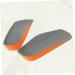 FRCOLOR Heightening Insoles in Socks - Elevate Comfort & Height | Grey Heel Pads for Men & Women - Arch Support & Cushioning - 17x7cm - Buy Online on GoSupps.com