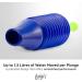 Luigi's Big Bad & Powerful Toilet Plunger - Clears and Unblocks All Toilets with Unique Bellows Design - Buy Online on GoSupps.com