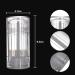 Miaija 4Pieces Deodorant Tube Clear Empty Refillable Plastic Soft Tubes Lip Balm Tubes Round Shape Bottom Filling Stick Twist-up Deodorant Tubes for Shower Gel Body Lotion(75ml) - Buy Online on GoSupps.com