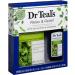 Dr Teal's Eucalyptus Epsom Salt & Foaming Bath Oil Gift Set - Rejuvenate and Refresh with Eucalyptus Bath Salts and Foaming Oil - 14 oz Bag + 3 oz Bottle - Buy Online on GoSupps.com
