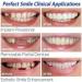 Buy Giural Snap-On Teeth Veneers - Instant Perfect Smile | 2 Pairs Cosmetic Dental Veneers for Top & Bottom - Affordable White Teeth Solution - Buy Online on GoSupps.com