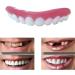 4PCS Natural Shade Denture Teeth Veneer Set for Upper and Lower Jaw - Perfect Solution for Imperfect Teeth, Braces, and Confident Smile - Men and Women - Buy Online on GoSupps.com