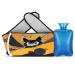 Cat Hot Water Bottle with Soft Waist Cover Warm Water Bag for Hand Shoulder Legs Back Neck Warm