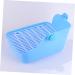 BESPORTBLE Blue Ferret Litter Puppy Pee Pad Bunny Supplies Rabbit Toilet Corner - Buy Online on GoSupps.com