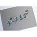BERYUAN Women Pearl Hair Vine Emerald Green Crystal Leaf Hair Band Piece Silver Headpiece Wedding Hair Accessory Gift for Her Party Headress for Bride Bridesmaid Girls (style 1) - Buy Online on GoSupps.com
