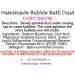 Handmade Bubble Bath Dust - Various Scents (Bath Bomb Dust with Lasting Bubbles) Contains Epsom Salts (Fairy Snow*) - Buy Online on GoSupps.com