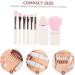 Beavorty 5 Sets Makeup Brush Set Supple Makeup Brush Makeup Tool Beauty Kit Face Sponge Face Makeup Brush Foundation Concealers Make up Brush Artificial Fiber Travel White Mini Eye Shadow - Buy Online on GoSupps.com
