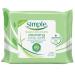 Simple Clean Face Wipes Size 25ct Simple Clean Face Wipes 25ct
