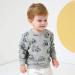 Shop Little Hand Baby Boys Sweatshirt - Warm Pullover Streetwear for Kids 1-7 Years - Bulldozer Design - Buy Online on GoSupps.com