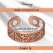 Vicmag Magnetic Copper Rings for Women - 4X Strength, 3500 Gauss Magnets, Adjustable, 100% Solid Pure Copper - 2PCS Set in Jewelry Gift Box (Copper Life Tree) - Buy Online on GoSupps.com