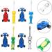 Beavorty Cartoon Children's Toothbrush Set - 4 Manual Toothbrushes with Suction Cup - Fun Oral Cleaning Supplies for Kids - Buy Online on GoSupps.com