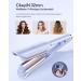 CCKeyin 32mm Wave Iron for Mermaid Waves | Beach Waves Curling Wand & Multi-Styler | French Wave Curlstick | Perfect for Long & Short Hair - Purple - Buy Online on GoSupps.com