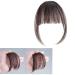 Buy Dark Brown Hair Bangs Clip - Replacement False Bangs & Portable Faux Hair Extensions for a Perfect Fringe - Buy Online on GoSupps.com