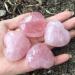 Natural Crystal Rough Natural Natural Rose Quartz Crystal Carved Heart Shaped Ornament for Lover Decoration Stone - Buy Online on GoSupps.com