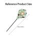 Chinese Hair Sticks for Women Buns | Retro Flower Hair Chopsticks - Vintage Chinese Hairpins | Hanfu Hair Accessories in Green - Buy Online on GoSupps.com