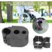 Walking Stick Holder for Wheelchair, Walker & Rollator - Mobility Aid Accessory for Elderly & Disabled Users - Buy Online on GoSupps.com