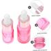 10pcs Pink Essential Oil Sample Bottles - Glass Dropper Vials for Travel & Cosmetics | Perfect for Perfume & Essential Oils - Buy Online on GoSupps.com