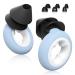 Ear Plugs for Sleeping Noise Reduction Reusable Silicone Ear Plugs for Hearing Protection 6 Ear Tips in S/M/L 33dB Noise Cancelling Earplugs for Sleep Concerts Snoring Work Travel Sky Blue