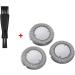 T te De Rasoir De Rechange For Lame De Rasoir 3 Pi ces Avec Brosse Compatible Avec Philips HQ3 HQ4 HQ54 HQ56 HQ55 HQ851 HQ912 HQ136 HQ6900 HQ6868 HQ6970 T tes 1set - Buy Online on GoSupps.com