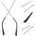 Goohochy Glasses Arm Replacement Set - Durable Metal Holder & Repair Kit for Glasses - Brille Brackets & Parts for All Glasses - International Shipping Available - Buy Online on GoSupps.com