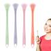 Pacienjo tongue brush |Tongue cleaner for a fresher ATE-healthy oral hygiene brush silicone dentals scrap for a fresher breath 4 pieces