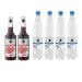 Wine And More Set of 4 Gilbert & Lemonade Syrups: Gilbert Pomegranate Syrup (2 x 1 L) - Gilbert Lemonade (4 x 1 L)