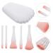 Mipcase 20 Pcs Travel Makeup Brush Set - Eyebrow Concealer Contouring Highlighter & Lip Brushes - Perfect Gift for Makeup Lovers - Buy Online on GoSupps.com