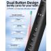 Buy Sonic Electric Toothbrush for Adults - 5 Modes 40 000 VPM 12 Brush Heads Waterproof & Long Battery Life - Perfect for Fresh Breath Worldwide - Buy Online on GoSupps.com