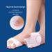 Hammer Toe Gel Spacers for Men and Women - Relief for Overlapping Toes, Bunions - Ideal for Running and Yoga - Buy Online on GoSupps.com
