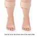 Adjustable Foot Drop Orthosis Brace Support Effective Ankle Correction Splint | Lightweight & Comfortable | Available in 2 Sizes (Left M: 39-45 Yards - Buy Online on GoSupps.com
