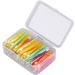 Tooth Cleaning Toothpicks - 60 Interdental Brushes & Dental Floss for Adults & Children - Premium Oral Care - Buy Online on GoSupps.com