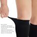 Buy Plus Size Knee High Compression Support Stockings for Varicose Veins - 23-32 mmHg Black (4XL) - International Shipping Available - Buy Online on GoSupps.com