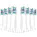 Replacment Toothbrush Heads Compatible with Philips Sonicare ProtectiveClean DailyClean HealthyWhite Electric Toothbrush  Replacment Brush Heads Refills  8 Pack (White-8 Pack) 8 Count (Pack of 1)
